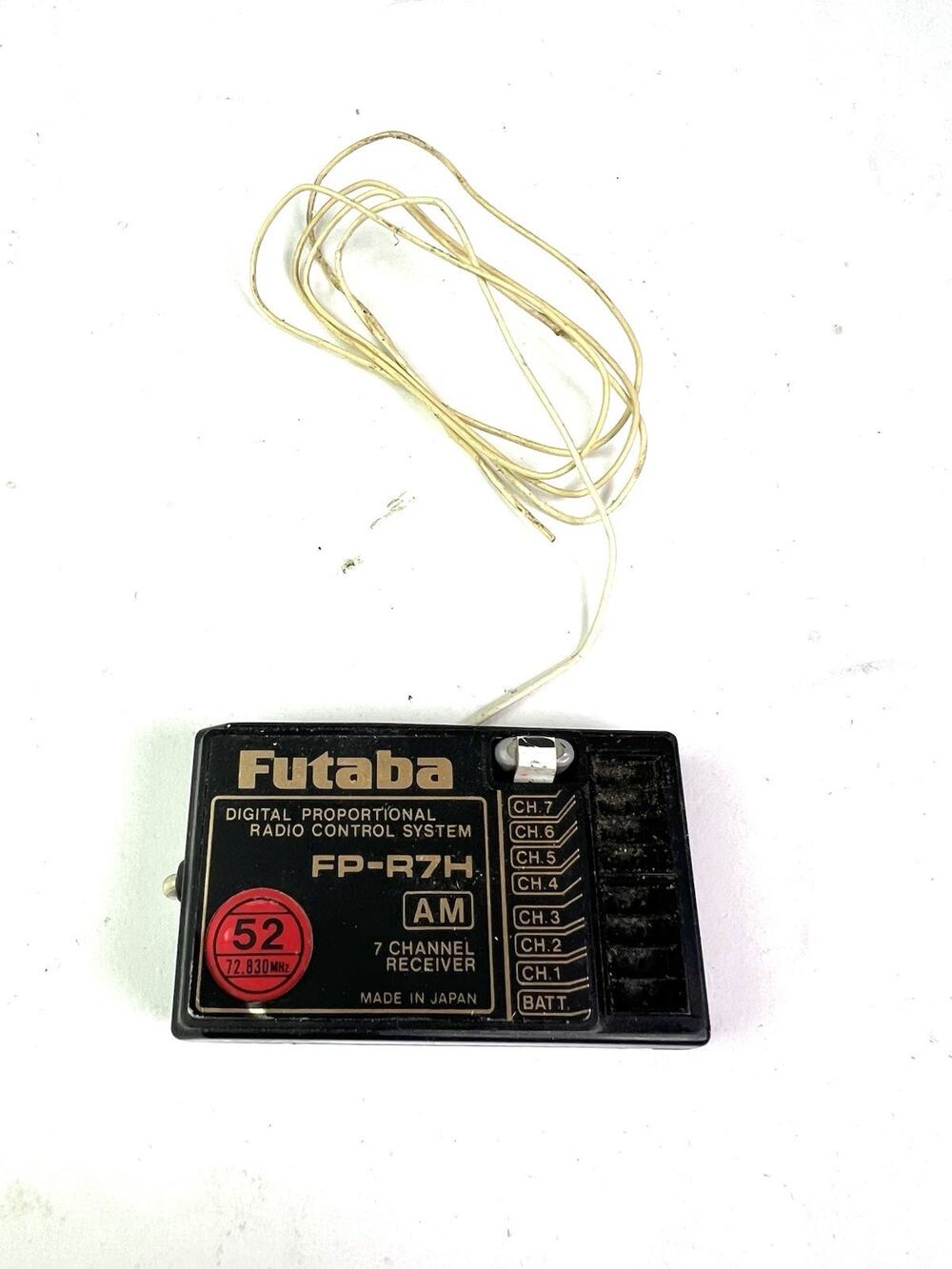 Futaba FP-R7H R7H AM 72mhz RC Airplane Receiver Rx Radio Control Plane